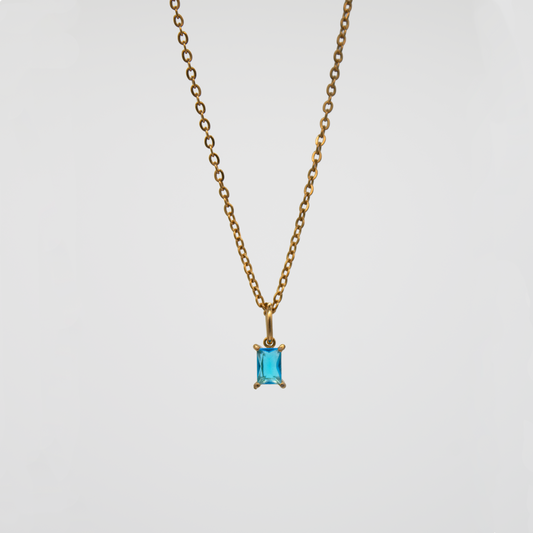 December · Aquamarine