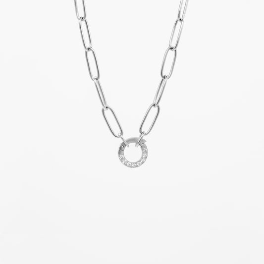 Halo Verse · Silver Necklace