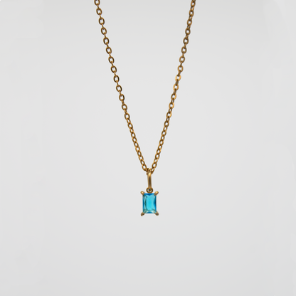 December · Aquamarine