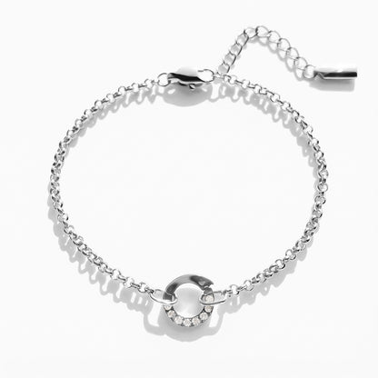 Halo Muse · Silver Bracalet