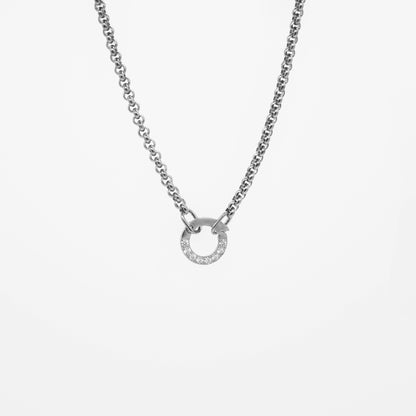 Halo Muse · Silver Necklace