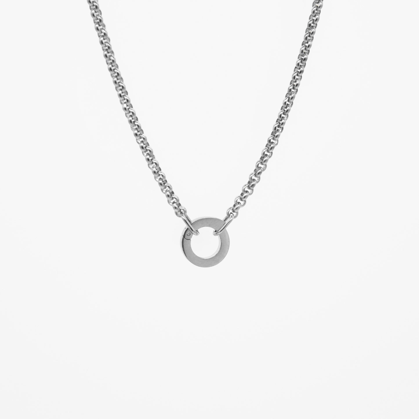 Halo Muse · Silver Necklace