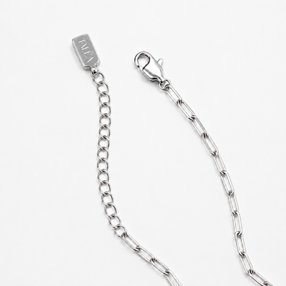 Halo Whisper · Silver Necklace