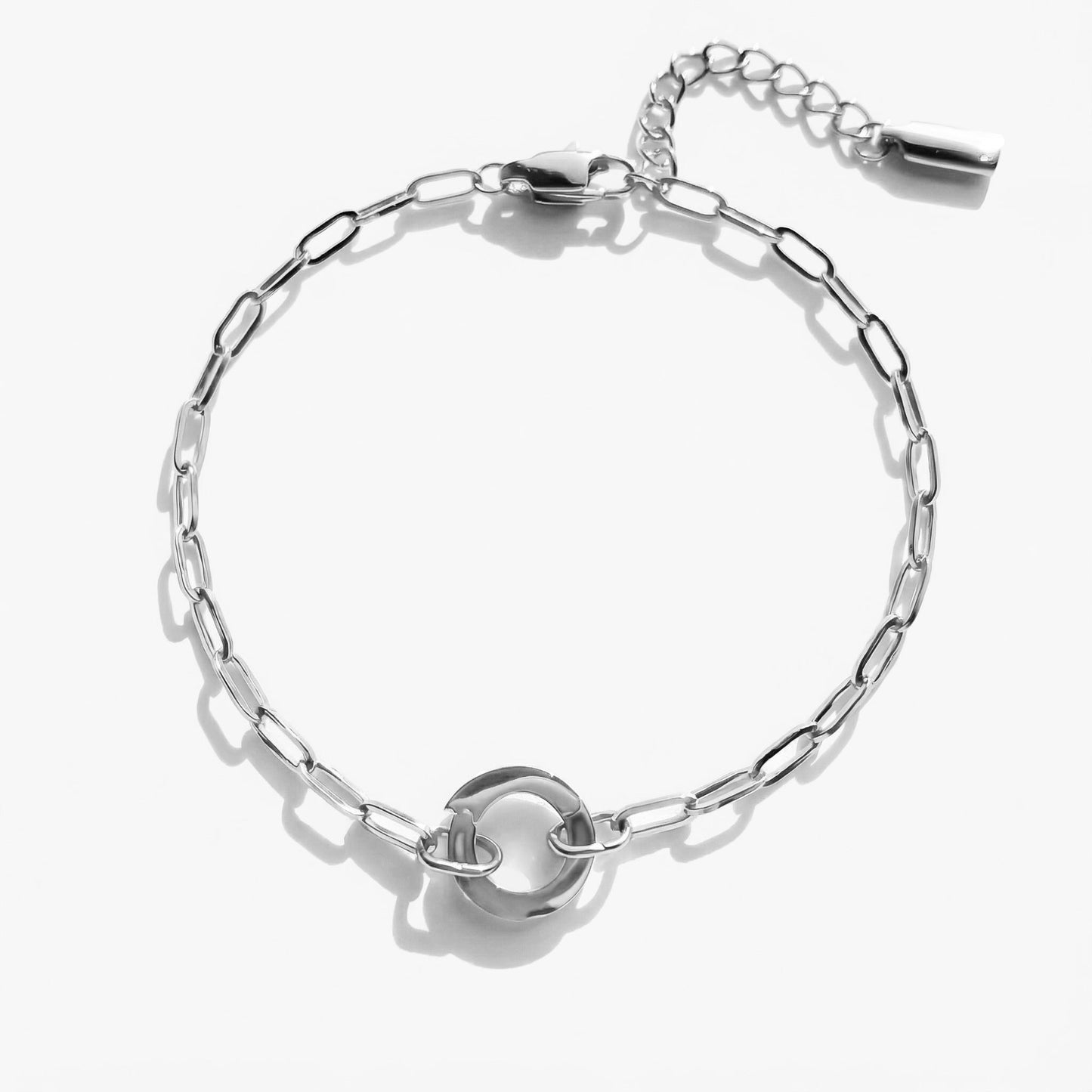 Halo Whisper · Silver Bracalet