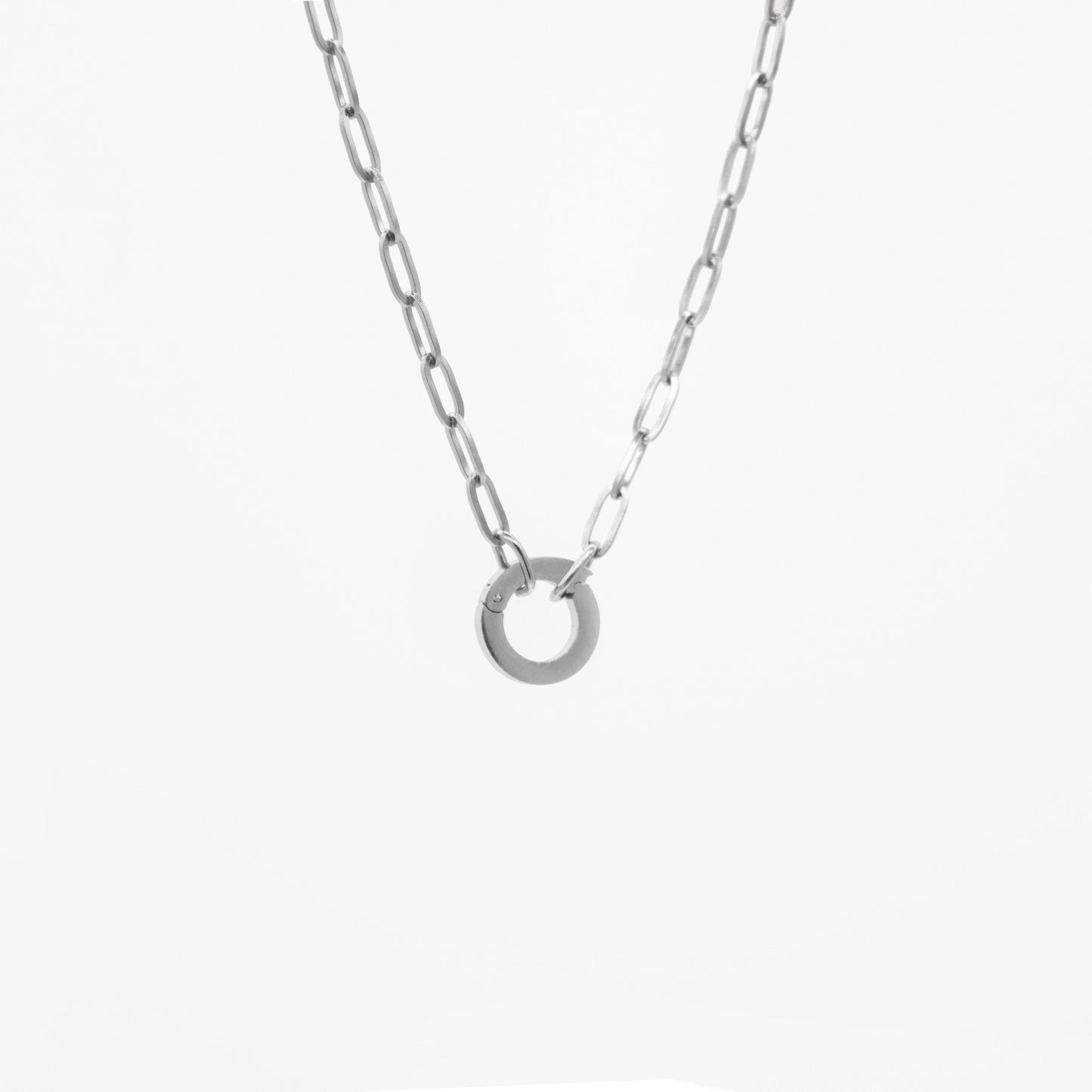 Halo Whisper · Silver Necklace