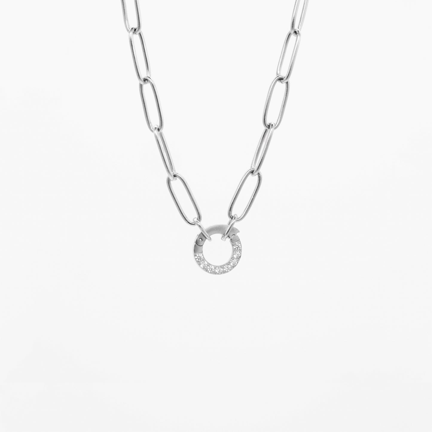 Halo Verse · Silver Necklace