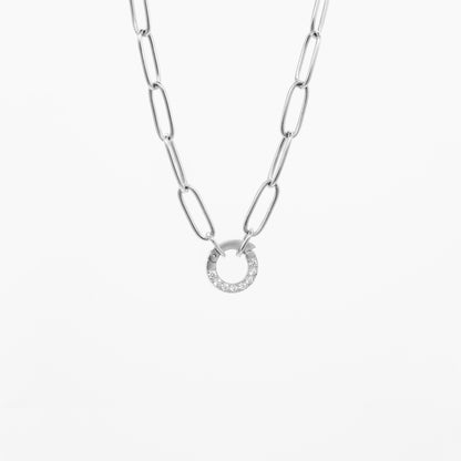 Halo Verse · Silver Necklace