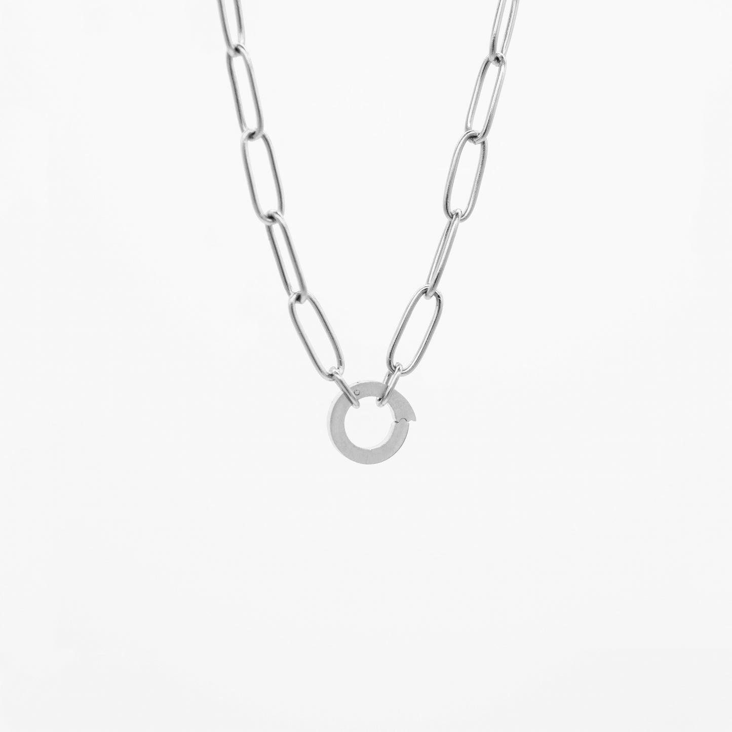 Halo Verse · Silver Necklace